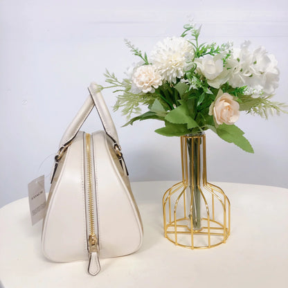 Coach CA591 Sydney Satchel In Signature Canvas IN LIGHT KHAKI CHALK