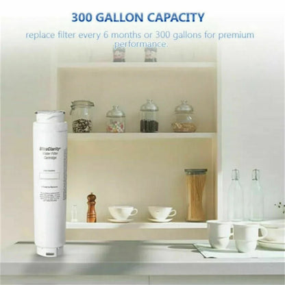 Bosch Ultra Clarity Cuno Refrigerator aqua Filter REPLFLTR10 9000 077104 9000194412 Fits 644845 674655(3 Pack)