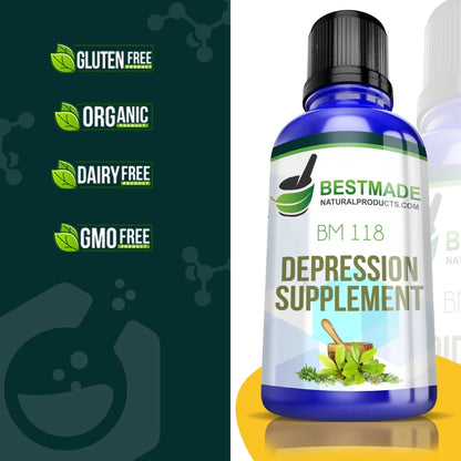 BestMade Depression Supplement & Remedy (BM118)