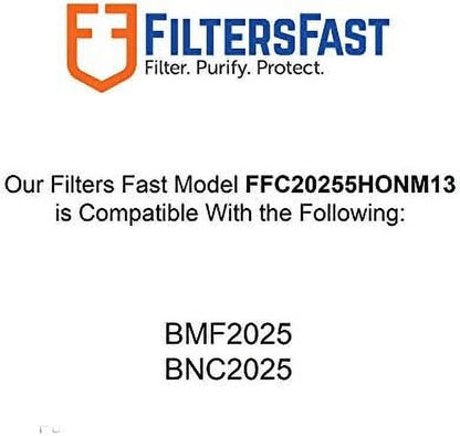 appropriate With Replacement For FC100A1037 20" X 25" X 5" (Actual Size: 19 7/8" X 24 7/8" X 4 3/8") MERV 13 2-Pack