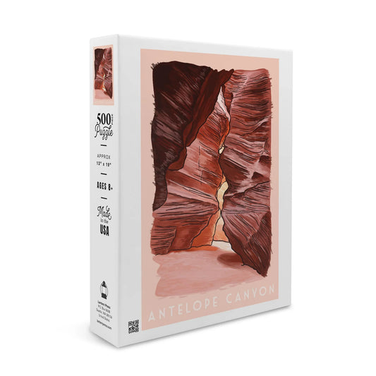 Arizona, Antelope Canyon (19x27 inches, Premium 500 Piece Jigsaw Puzzle for Adults and Family, Made in USA)