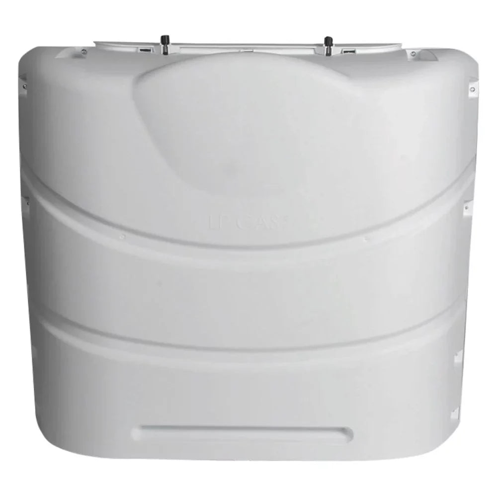 Camco 40542 - Polar White Polyethylene Heavy Duty wrap for Dual 20 or 30 lbs Tanks