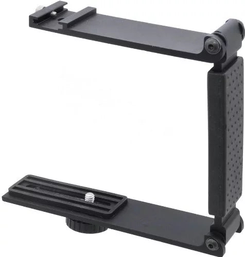 High superior Aluminum Mini Folding Bracket For  Alpha A6500 (Accommodates Flashes, Lights Or Microphones)