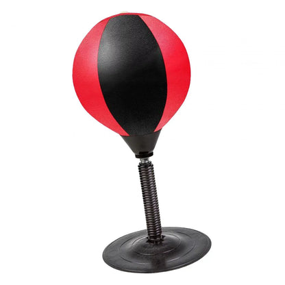Desktop Punch Bag,Speed Punching Ball with Pump Adult Sport Boxing Training Desktop Punch Free Standing Boxing Suction Base Spring