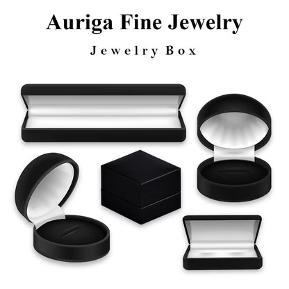 Auriga Fine Jewelry 925 Sterling Silver Beaded Single Decade Rosary Bracelet 7.5inch for Women