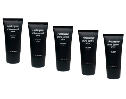 '- Pack of 5. Oz. Neutrogena Shine Control Primer Rice Protein Complex, 1 Fl