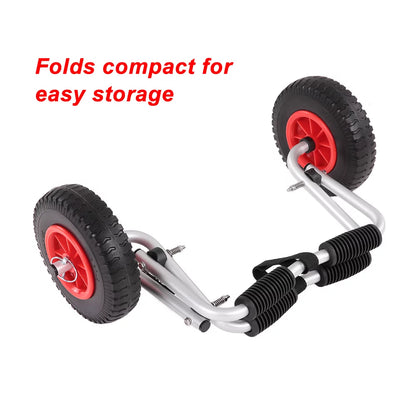Anself Portable Lightweight Foldable craft Kayak Canoe Trolley