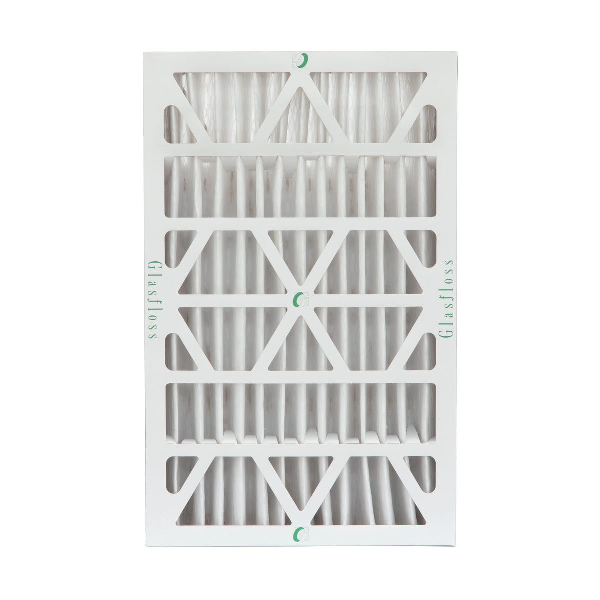 Actual Size: 11-3/8 x 23-3/8 x 3-3/4.. 2 Pack of 12x24x4 MERV 13 Pleated 4" Inch Air Filters by Glasfloss