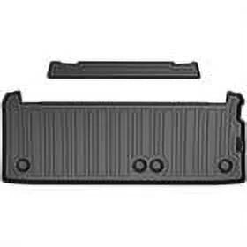 3W Cargo Liner matching for  Sienna 2021 2022 2023 8 seats TPE All atmospheric conditions Custom Fit Trunk Mat for 2021 2022 2023  Sienna ( (NOT for Spare Tire Model ), Black