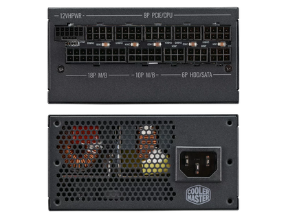 Cooler Master V1100 SFX Platinum Fully Modular, Fully ATX3.0, 1100W SFX, 80+ Platinum Efficiency, ATX Bracket Included, SFX Form Factor (MPZ-B001-SFAP-BUS)