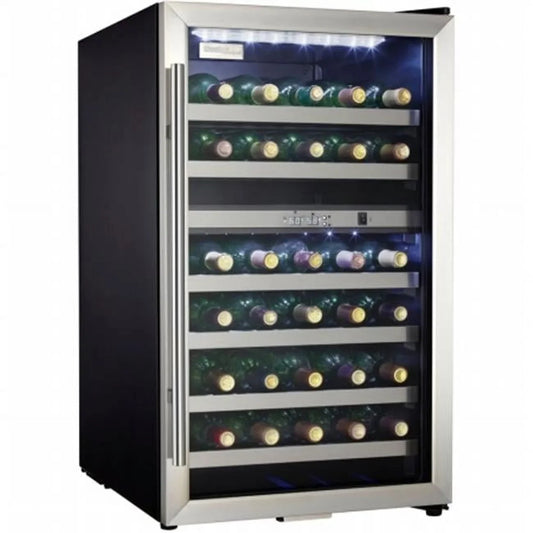 Freestanding Compact Wine Cooler with 38-Bottle Capacity. Danby  20 in