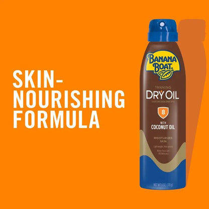 Banana craft UltraMist Deep Tanning Dry Oil - SPF 4 - 6oz (Pack of 5)