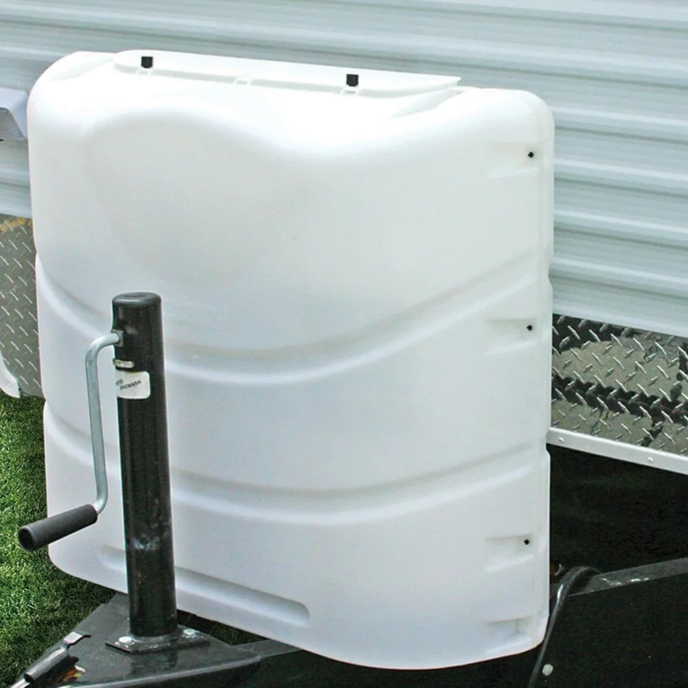 Camco 40542 - Polar White Polyethylene Heavy Duty wrap for Dual 20 or 30 lbs Tanks