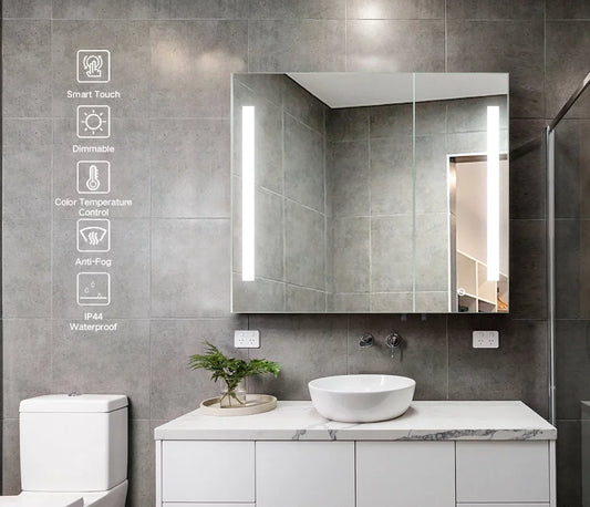 Elegant Reflections LED Medicine Cabinet