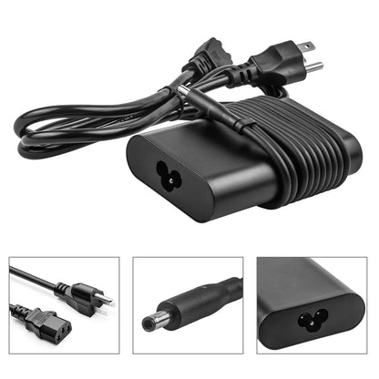 65W AC Adapter Laptop Charger LA45NM121 for  XPS 13 9333 9343 9350 9360 US