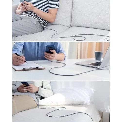 6ft Long Cable Fast Type-C 36W PD Home Charger w Holster Swivel Case Belt Clip for  Galaxy A52 5G A51 5G A50 A33 5G A30s A20 A12 5G A11 - Sonim XP8 -  Xperia 5 II