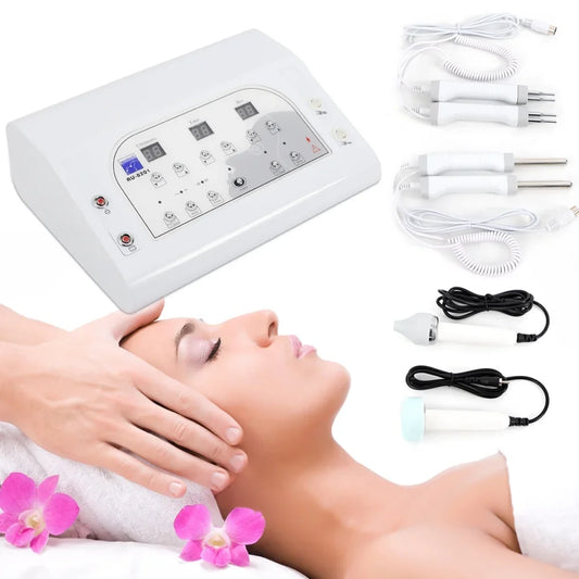 Fichiouy BIO Microcurrent Facial Skin Beauty Spa Machine Face Lift Machine