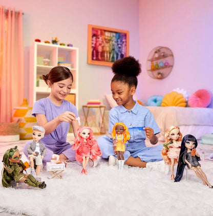 excellent Gift for Kids 4-12 Years Old and Collectors. Fashionable Outfit & 10+ Colorful Play Accessories. Rainbow High Priscilla- Pink Fashion Doll