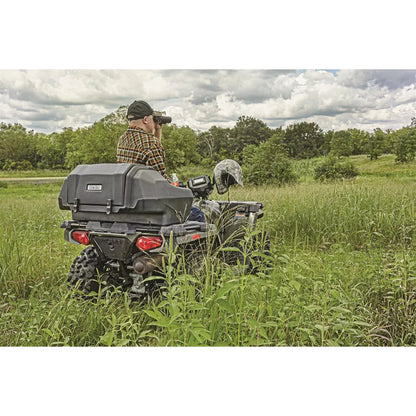 Guide Gear ATV Lounger Seat with Storage, Large Cushion, Cargo Box, Helmet Holder