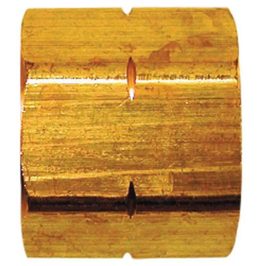 Brass Hose Adapter, Yellow - Pack of 5. Home Plus 4016670 0.75 x 0.75 in