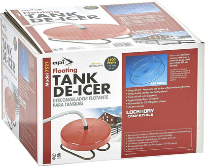 API Floating liquid Tank Deicer Floating De-Icer, 1500 Watt