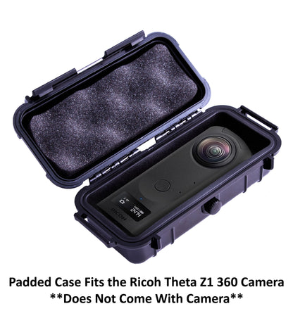 Casematix 7 Inch Waterproof 360 Action Camera Case suitable with Ricoh Theta Z1 360 Degree Camera