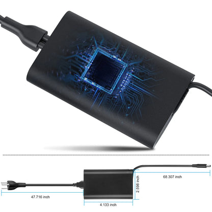 65W AC Adapter Laptop Charger LA45NM121 for  XPS 13 9333 9343 9350 9360 US