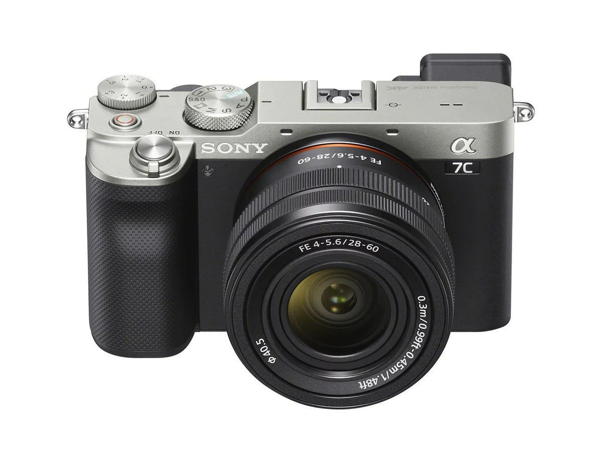 Alpha a7C Mirrorless Camera with FE 28-60mm Lens (Silver) Essentials Bundle