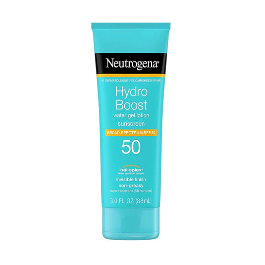 5 Pack Neutrogena Hydro Boost moisture Gel Lotion Sunscreen SPF 50 3 oz