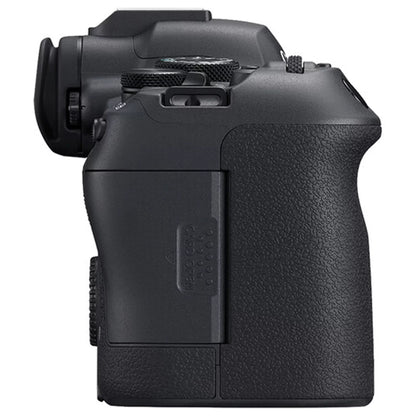 EOS R6 Mark II Mirrorless Camera with RF 24-105mm Lens + EF 75-300mm + Mount Adapter + SanDisk 128GB Memory Card + Case + LED Flash + ZeeTech Accessory Bundle