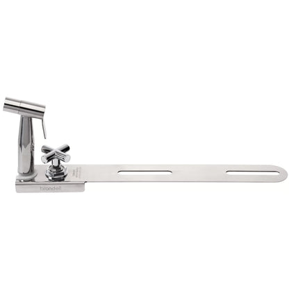 Brondell CleanSpa Luxury Hand-Held Bidet Sprayer and Holster with Integrated Shut off, Stainless Steel