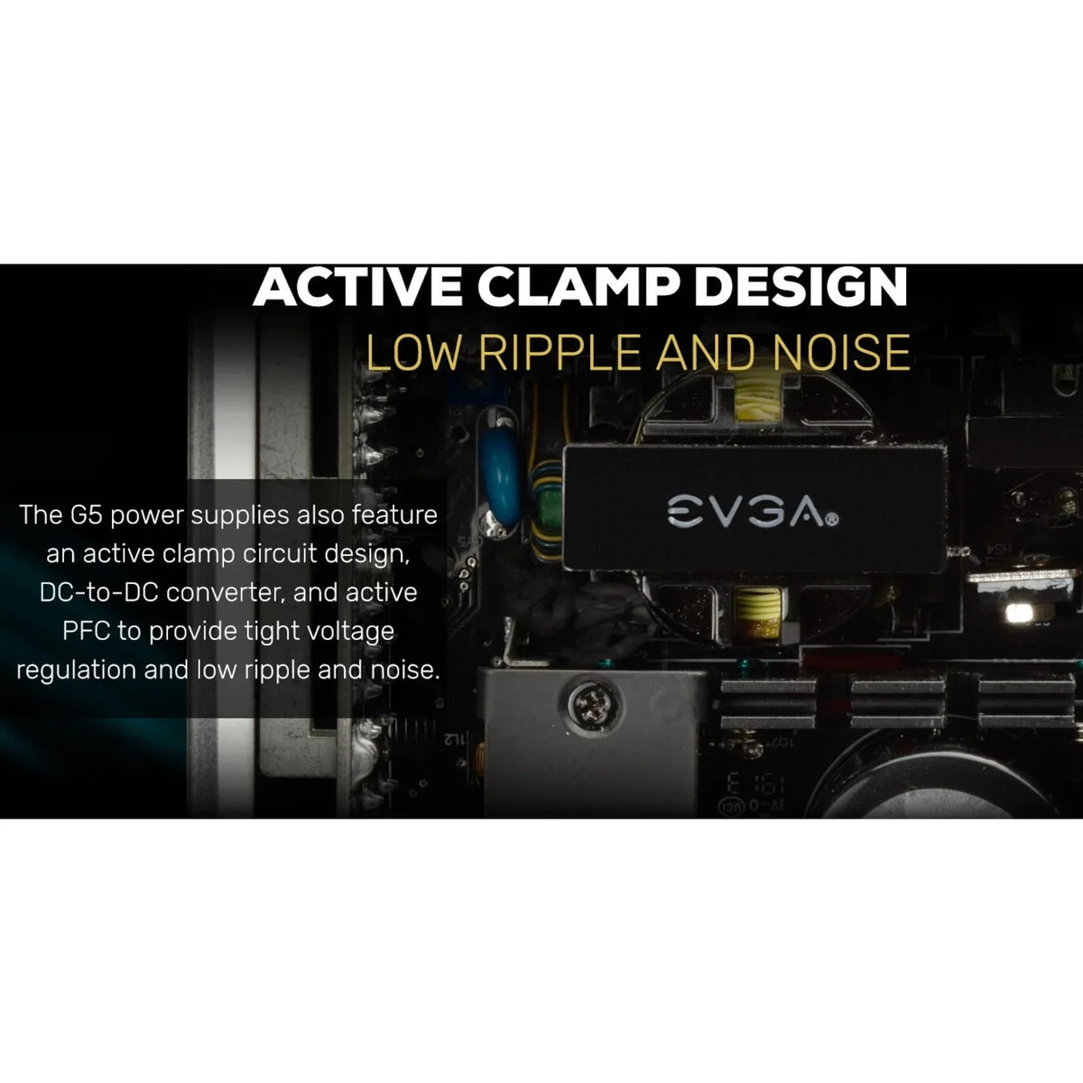EVGA SuperNOVA 650 G5, 80 Plus Gold 650W, Fully Modular, Eco Mode with FDB Fan, 10 Year Warranty, Includes Power ON Self Tester, Compact 150mm Size, Power Supply 220-G5-0650-X1
