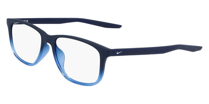 5019 Full Rim Round Matte Midnight Navy Fade Eyeglasses