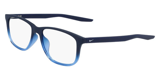 5019 Full Rim Round Matte Midnight Navy Fade Eyeglasses