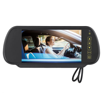 Durlclth Rearview Mirror-7inch Car Rearview Mirror LCD Auto Dimming Monitor Rear View Camera With Bracket