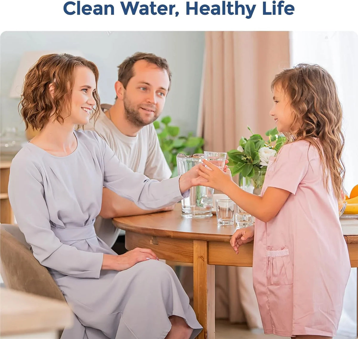 6-Pack Standard moisture Filter Replacements for Brita® liquid Pitchers and Dispensers, NSF Certified to Reduce Chlorine and Bad Taste, BPA free