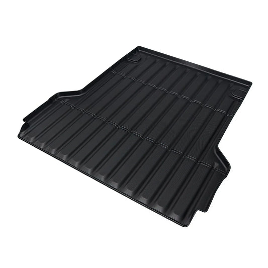 Ikon Motorsports Truck Bed Mat matching With 2022-2024  Maverick, Black Rear Storage Floor Liner TPE Pickup Cargo Guard All elements 3D Heavy Duty Trunk Flooring Protector wrap