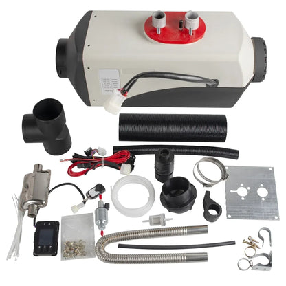 Diesel Air Heater 12V, 8KW Air diesel Fuel Heater 10L Tank for Car Truck Trailer vessel RV Bus Motor-home