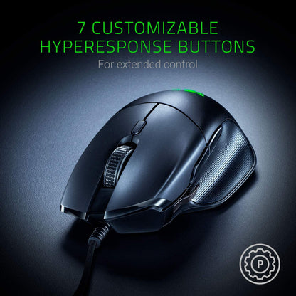 Basilisk Essential Gaming Mouse - [6400 DPI Optical Sensor][Chroma RGB Lighting][7 Programmable Buttons][Mechanical Switches]