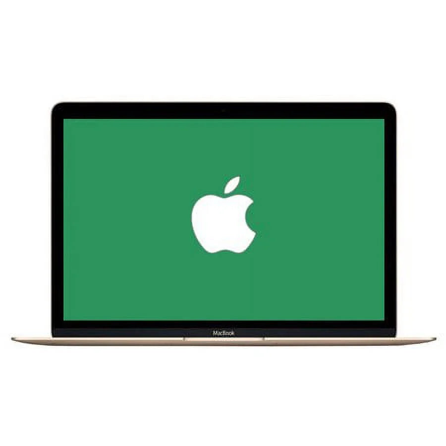 Certified Used A Grade Macbook 12-inch Laptop (Retina, Gold) 1.1GHz Core M MK4M2LL/A 256 GB SSD 8 GB Memory 2304x1440 Display Mac OS X v10.12 Sierra Power Adapte