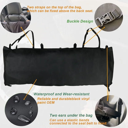 600D Soft Top Window Storage Bag For  Bronco 4 Door Accessories 2021-2023