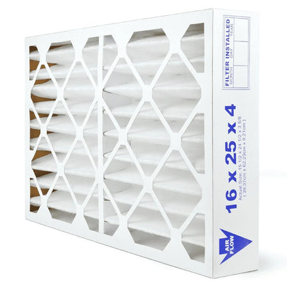 AIRx Filters 16x25x4 Air Filter MERV 13 Pleated HVAC AC Furnace Air Filter, Health 6-Pack, Made in the USA