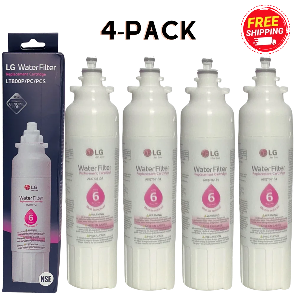 4-Pack LT800P Replacement Refrigerator aqua Filter Fits 469490 46-9490 ADQ73613401  Factory New, Sealed