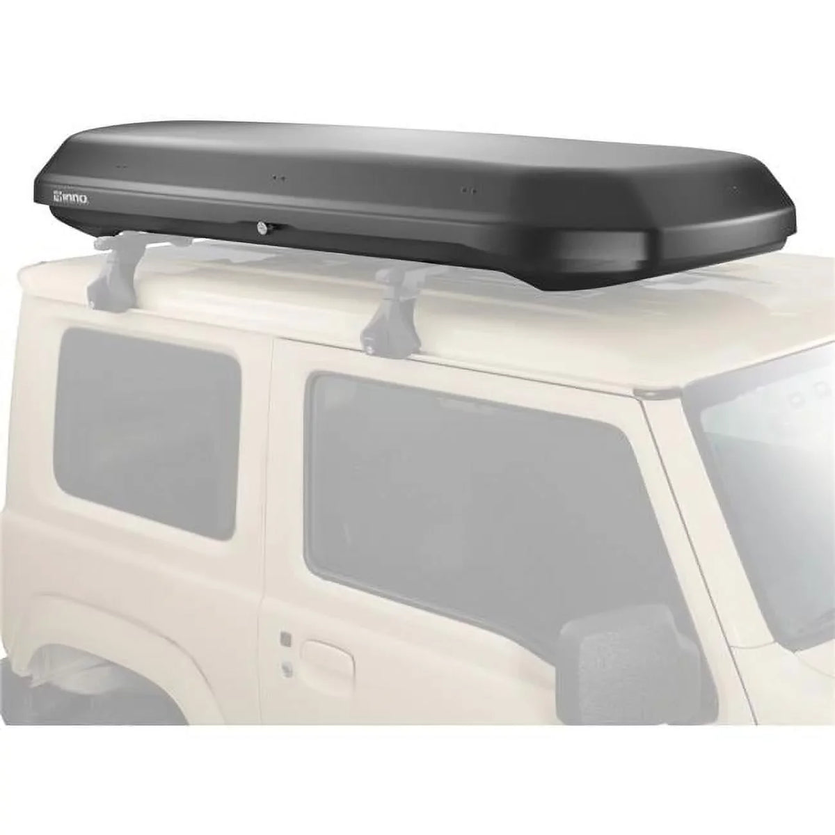 660 Series Wedge Roof Cargo Box, Gloss Black. ft. 11 Cu