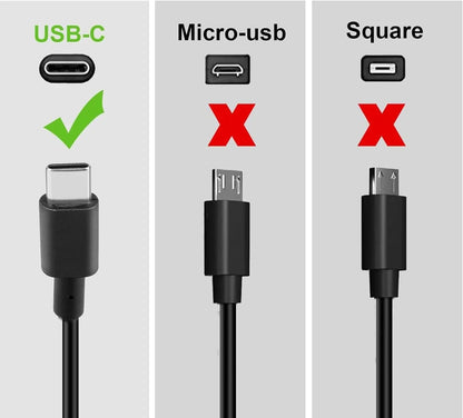 Guy-Tech 65w USB-C Ac Adapter matching for  ThinkPad 11e Yoga Gen 6 20SF power supply charger
