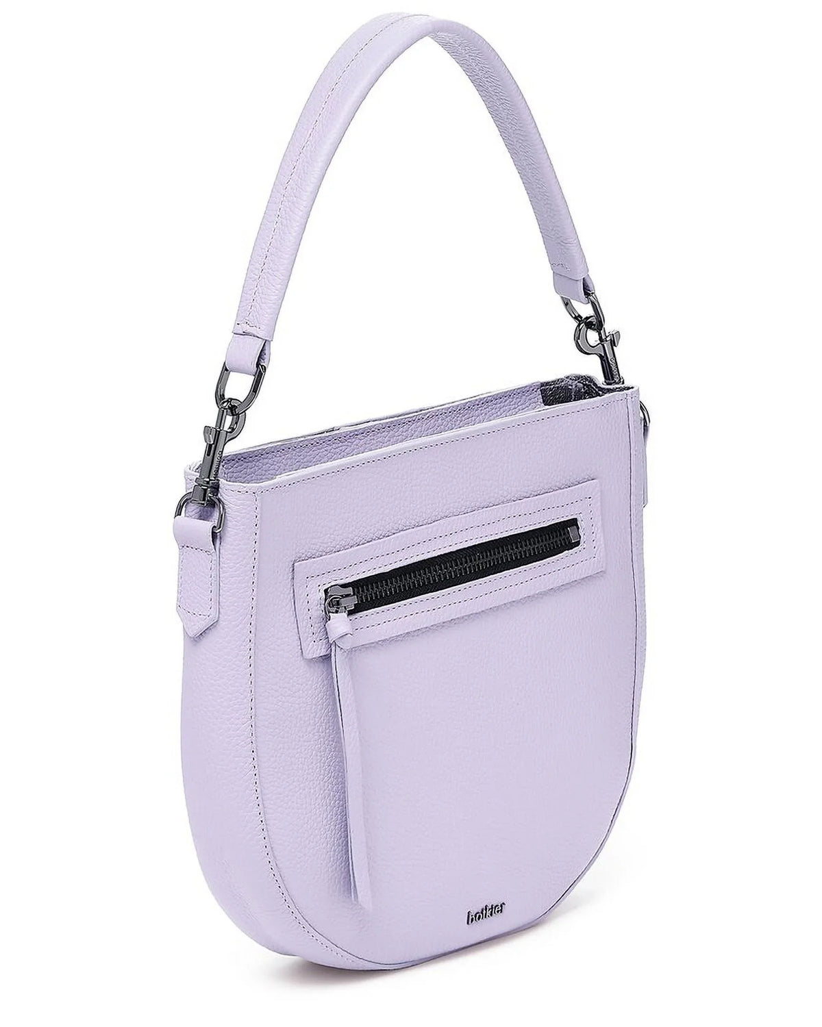 Botkier Beatrice Leather Saddle Bag, Purple
