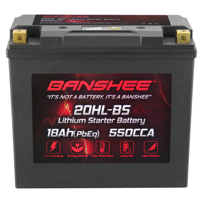 Banshee 20L-BS LiFePO4 Motorsports Battery appropriate with Yamaha FX1800 WaveRunner FX SHO 2008 to 2012