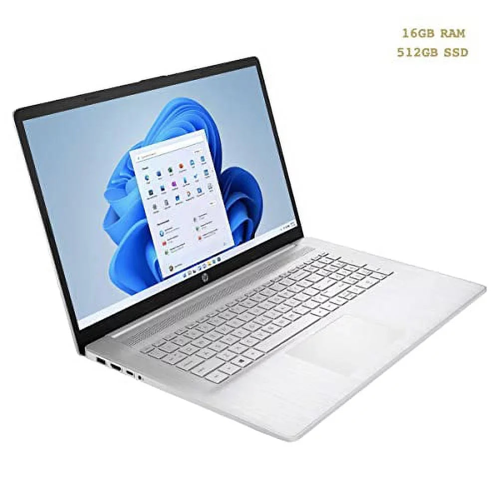 Business Laptop 2022 | 17.3" HD+ Touchscreen | 10-Core 12th  i7-1255U Iris Xe Graphics | 32GB DDR4 | 4TB SSD | Backlit Keyboard | WiFi 6 Bluetooth | Win 11 Home | TLG 32GB USB