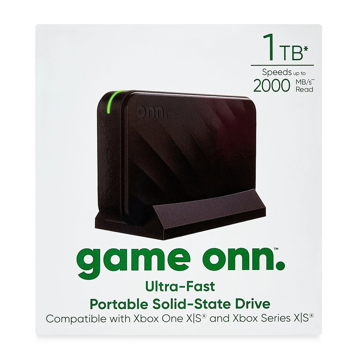 Gaming Portable SSD 1TB appropriate with Xbox One and Xbox Series X|S. onn