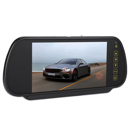 Durlclth Rearview Mirror-7inch Car Rearview Mirror LCD Auto Dimming Monitor Rear View Camera With Bracket